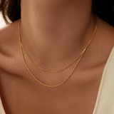 Double Chain Necklace -