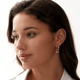 Molten Link Earrings -