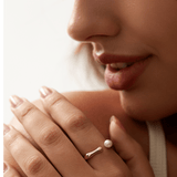 Luna Pearl Open Ring - 