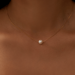 Solitary Pearl Necklace - 