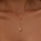 Droplet Pendant Necklace - 