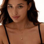 Droplet Pendant Necklace - 
