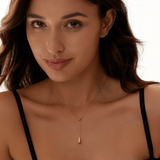 Droplet Pendant Necklace - 