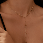 Floating Lariat Necklace - 