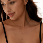 Layered Mini Ball Necklace - 
