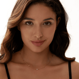 Single Pearl Beaded Necklace - 