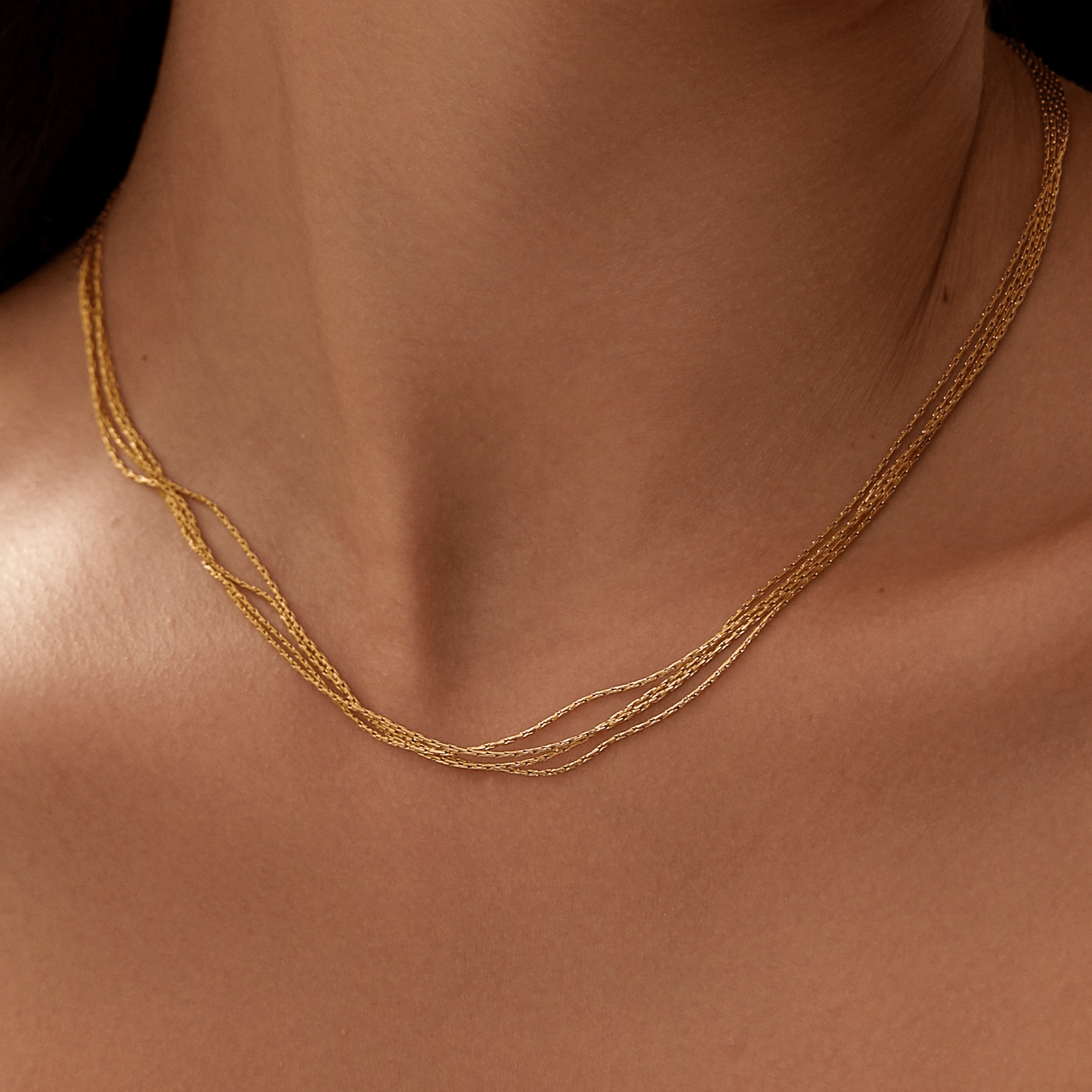 Multi Layered Necklace - 