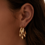 Triple Hoop Earrings - 