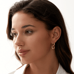 Molten Link Earrings - 