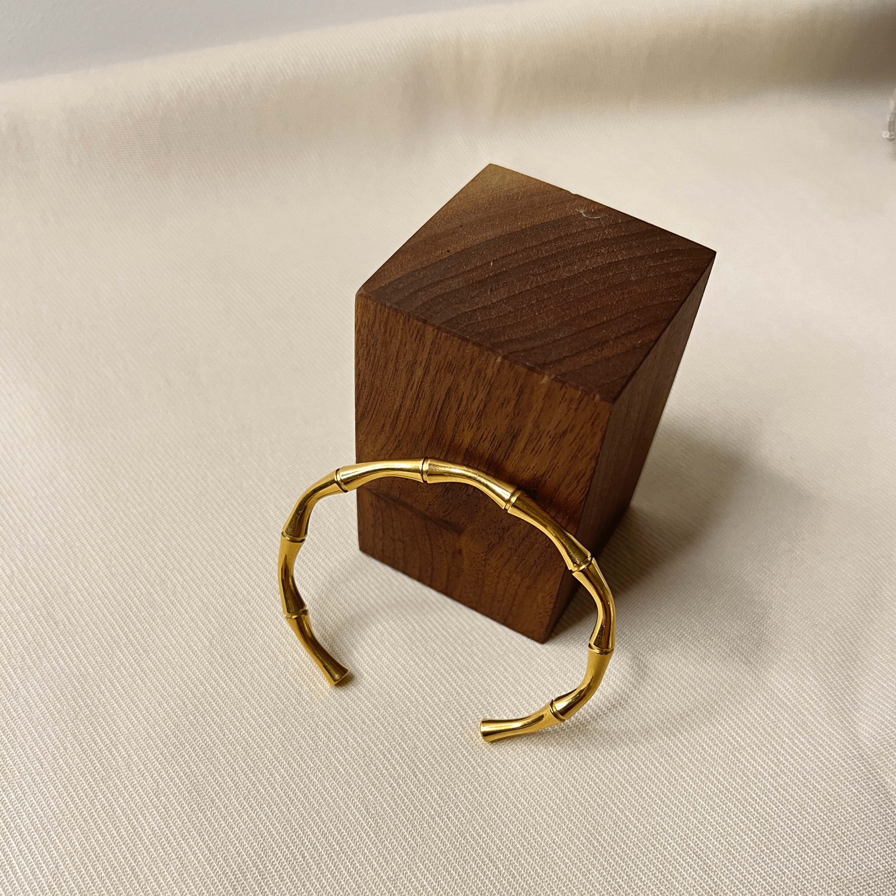 Bamboo Bangle Bracelet - 