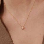 Solitaire Diamond Necklace - 