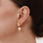 Camellia Stud Earrings - 