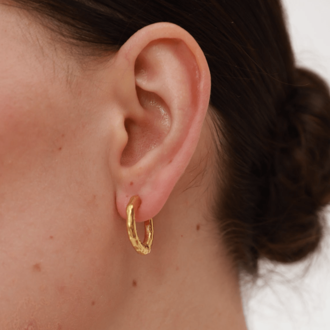 Molten Hoop Earrings - 