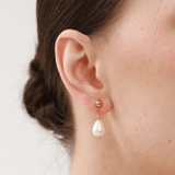 Pearl Drop Earrings - 