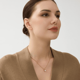 Baroque Pearl Knot Necklace - 