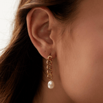 Havana Pearl Earrings - 
