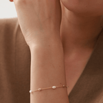 Mini Pearl Beaded Bracelet - 